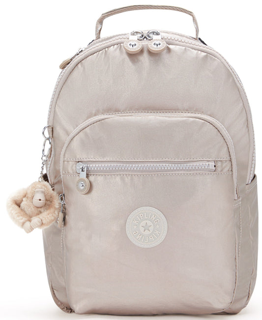 Kipling Seoul Sac à dos métallique pour tablette petit - Metallic Glow