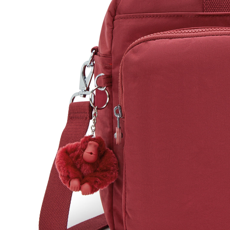 Kipling Defea Très grand sac de voyage de fin de semaine - Funky Red