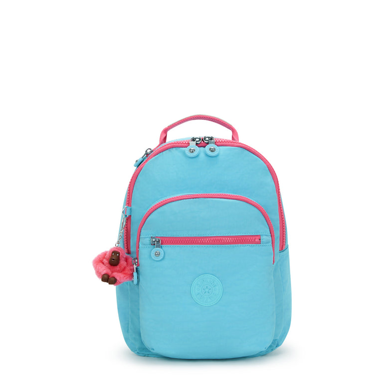 Kipling Seoul Small Tablet Backpack - Blue Sea Combo