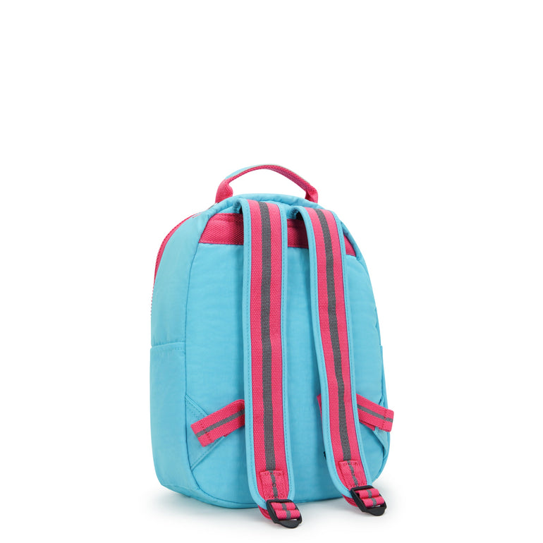 Kipling Seoul Small Tablet Backpack - Blue Sea Combo