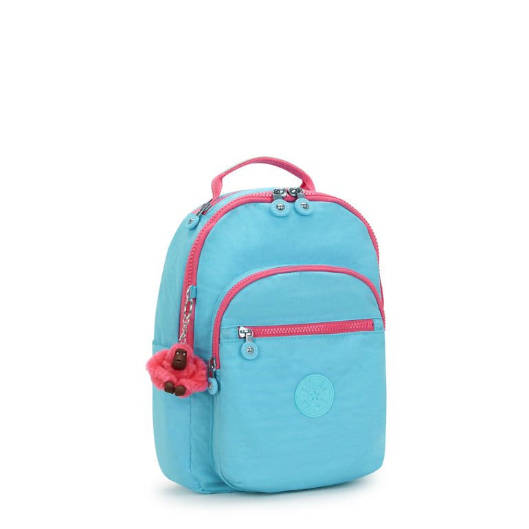 Kipling Seoul Small Tablet Backpack - Blue Sea Combo