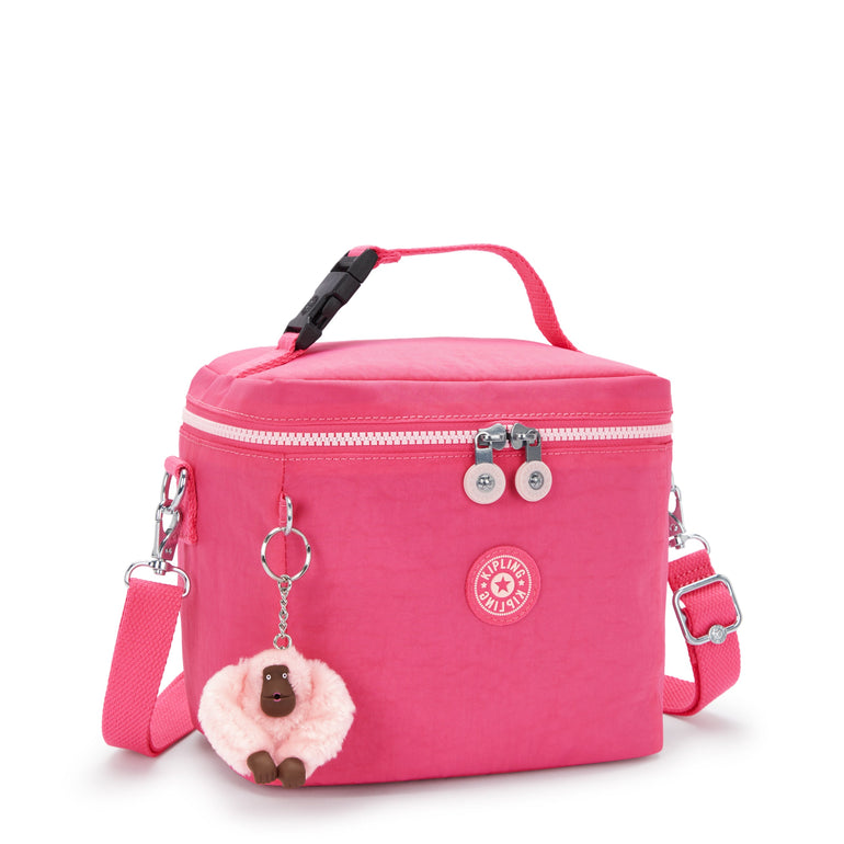 Kipling Graham Lunch Bag - Happy Pink C