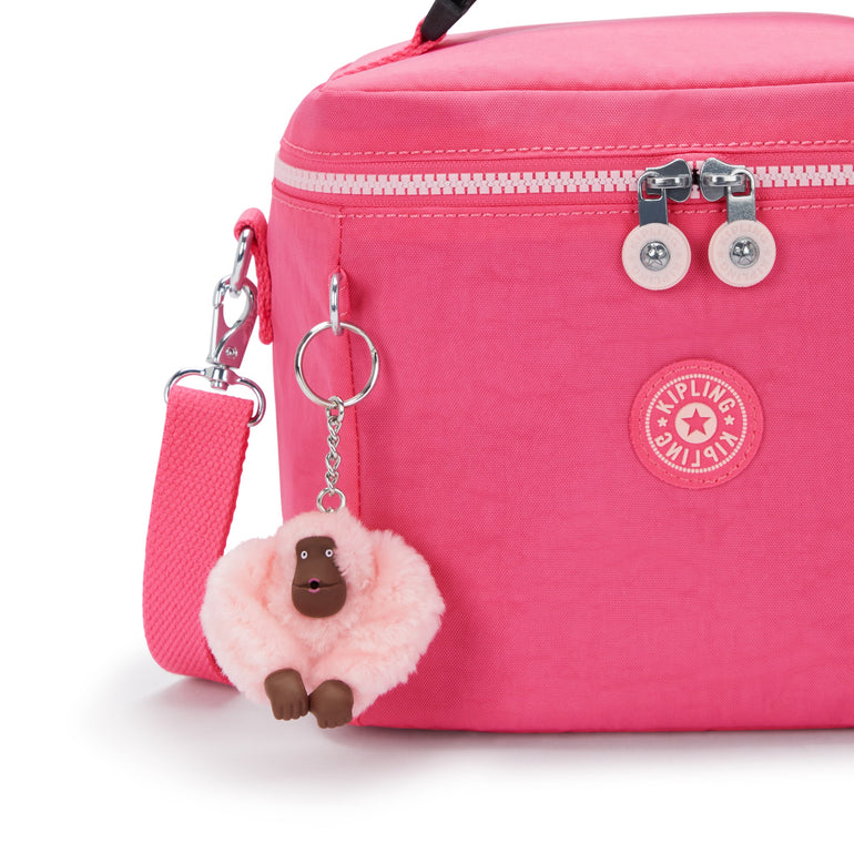 Kipling Graham Lunch Bag - Happy Pink C