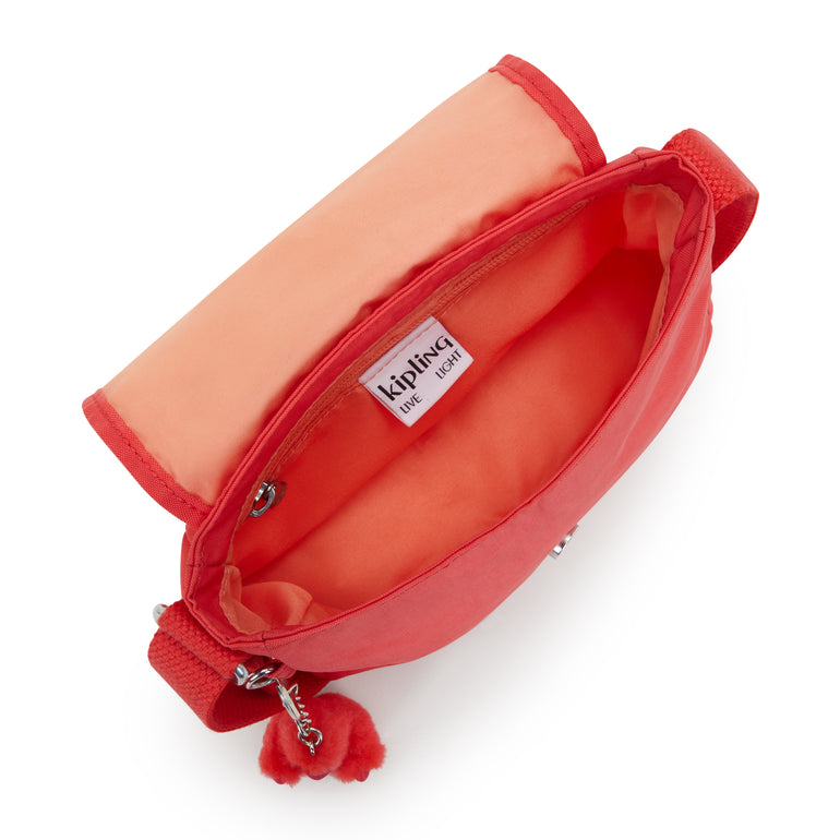 Kipling Sabian Crossbody Mini Bag - Almost Coral