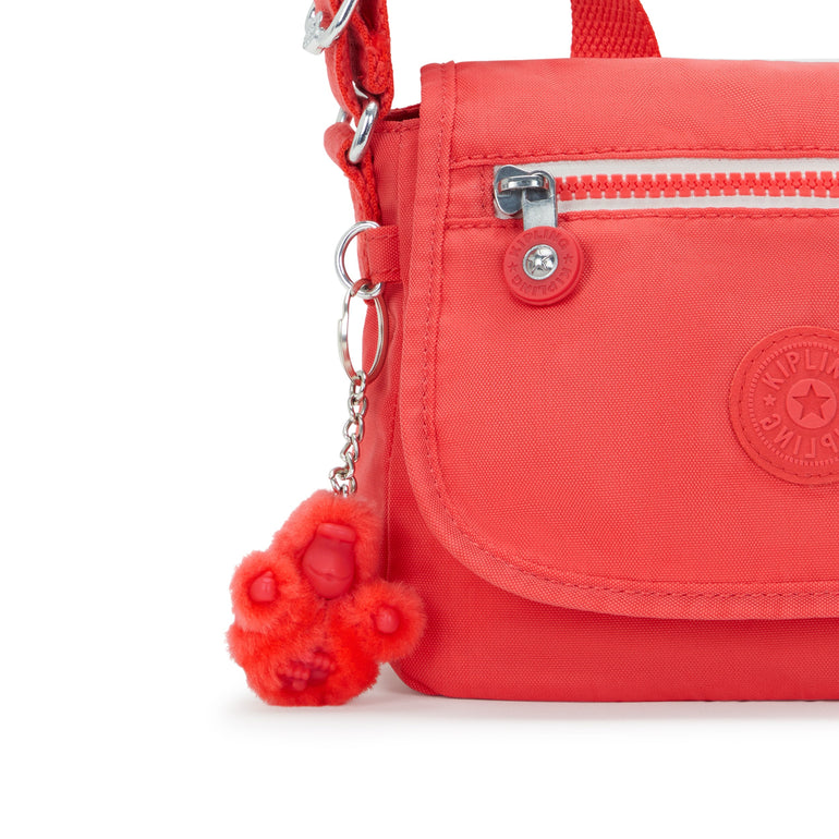 Kipling Sabian Crossbody Mini Bag - Almost Coral