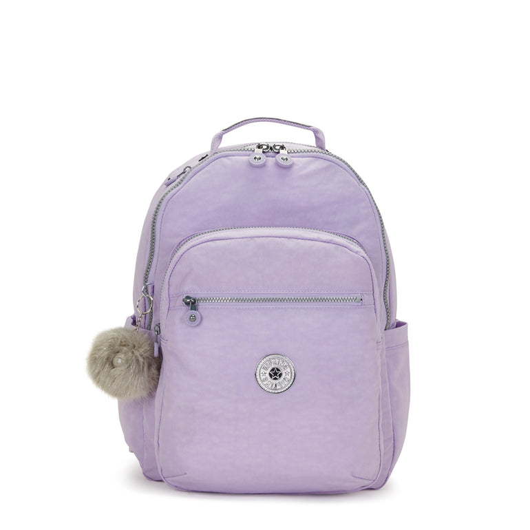 Kipling Seoul Large 15" Laptop Backpack - Bridal Lavender