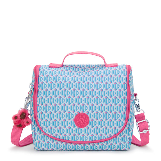 Kipling New Kichirou Printed Lunch Bag - Dreamy Geo C