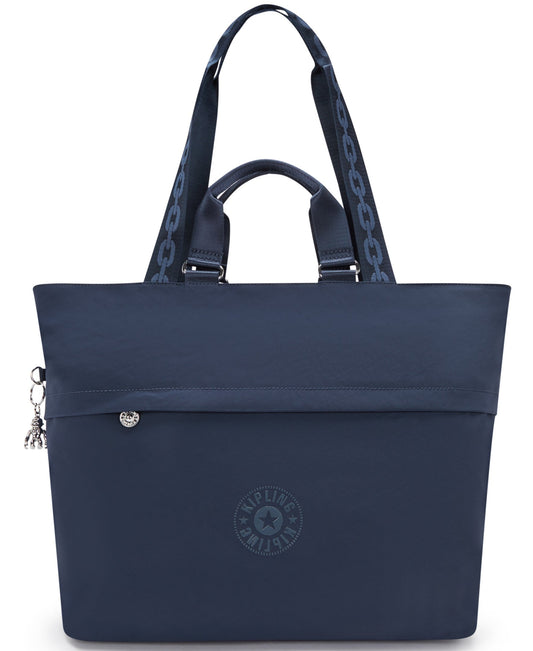 Kipling Charleen Satin 15" Laptop Tote Bag - Endless Blue F24