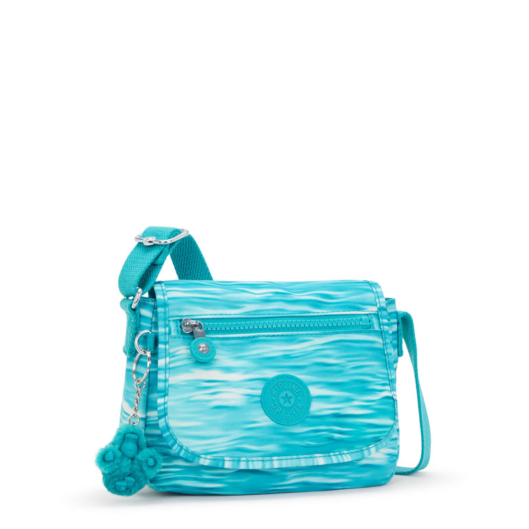 Kipling Sabian Sac bandoulière mini imprimé - Aqua Pool