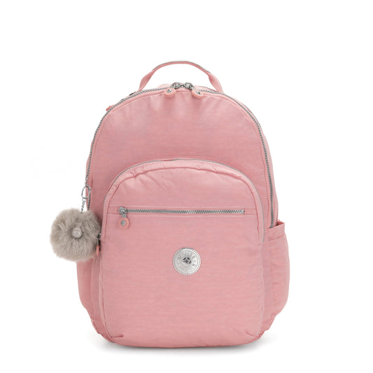 Kipling Seoul Extra Large 17" Laptop Backpack - Bridal Rose