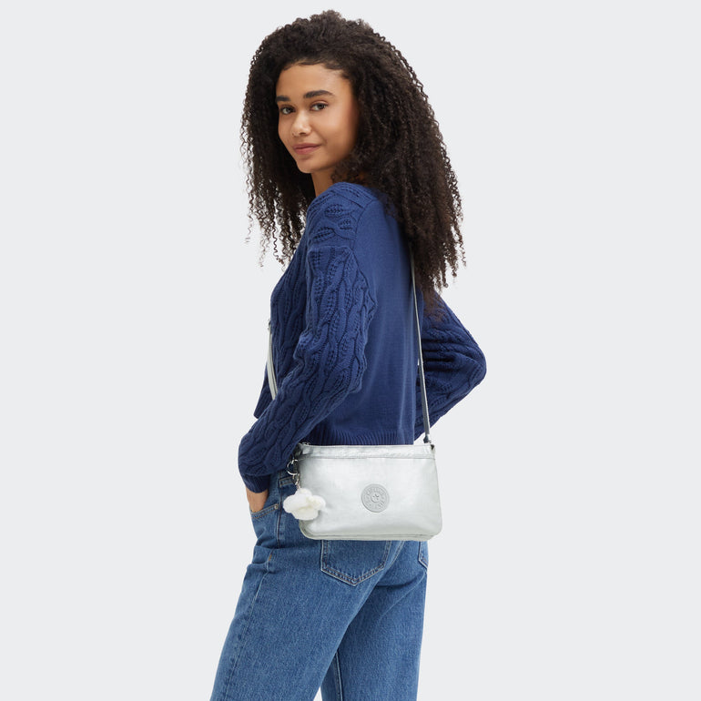 Kipling Riri Sac bandoulière métallique - New Bright Metallic