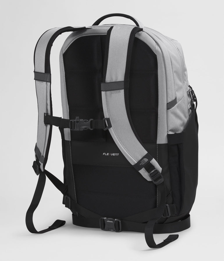 The North Face Surge Backpack - Meld Grey Dark Heather/TNF Black