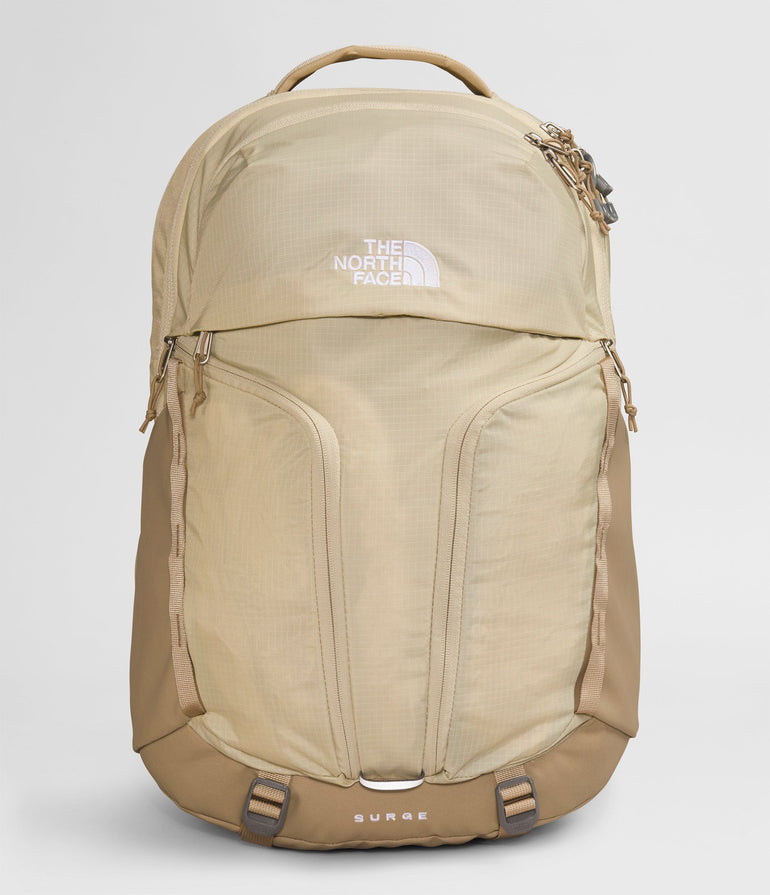 The North Face Women's Surge Backpack - Gravel/Khaki Stone