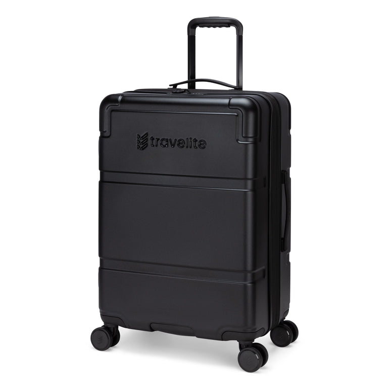 Travelite Itinerary Polycarbonate Expandable Spinner 24" Medium Luggage