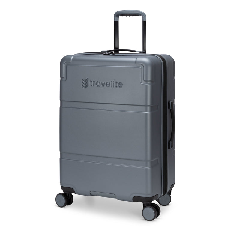 Travelite Itinerary Polycarbonate Expandable Spinner 24" Medium Luggage