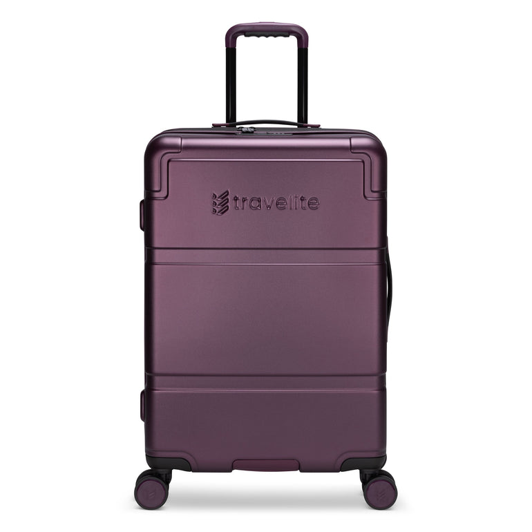 Travelite Itinerary Polycarbonate Expandable Spinner 24" Medium Luggage