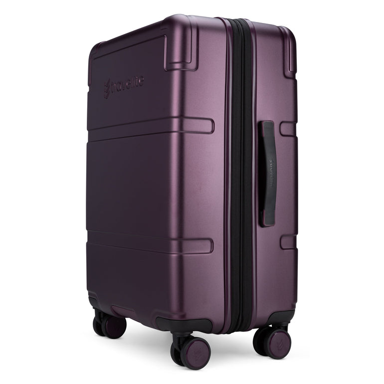 Travelite Itinerary Polycarbonate Expandable Spinner 24" Medium Luggage