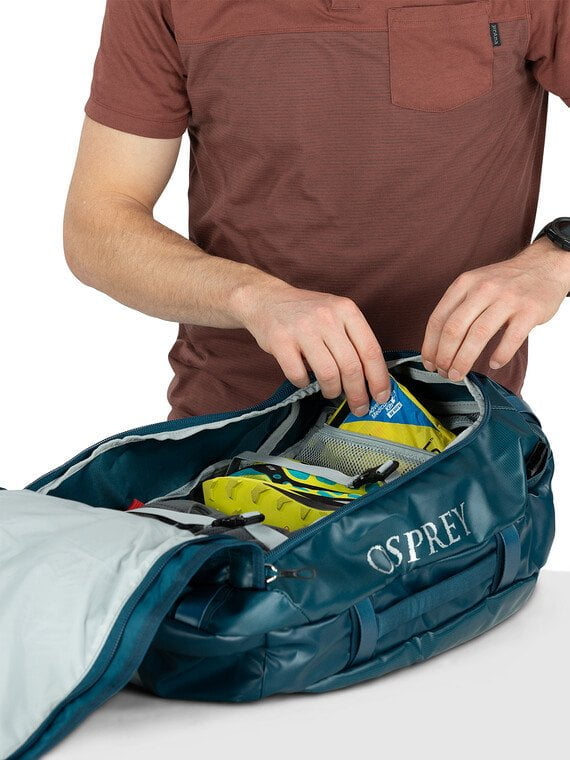 Osprey Transporter Duffel 40 - Palm Leaf Glitch Print