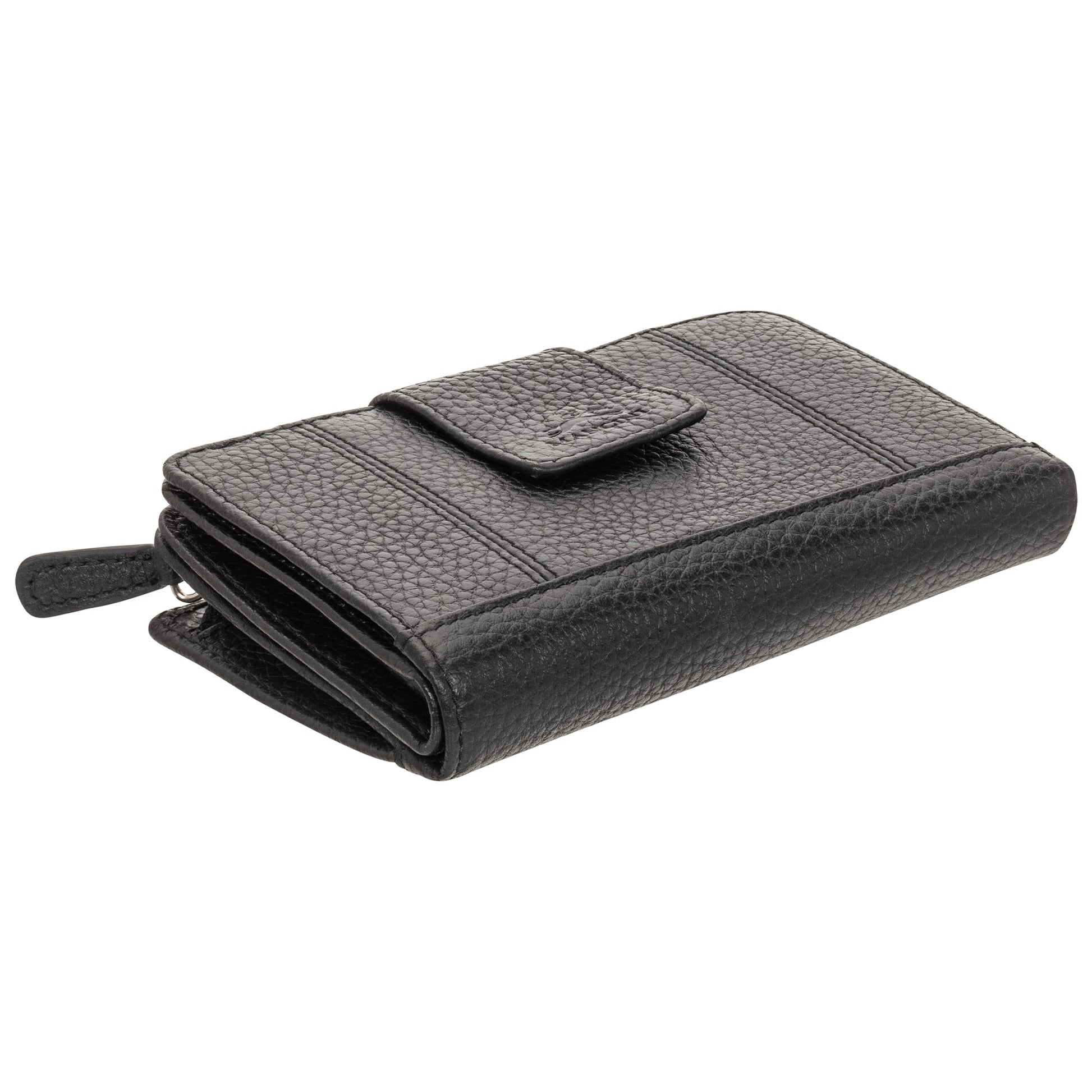 Mancini PEBBLE RFID Medium Clutch Wallet