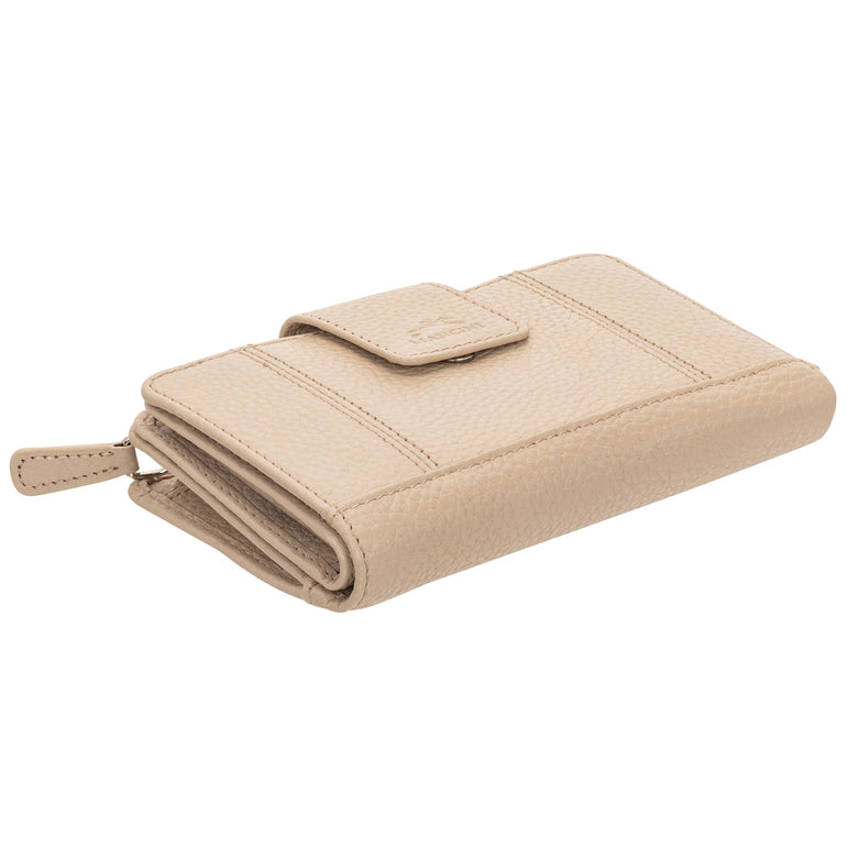 Mancini PEBBLE RFID Medium Clutch Wallet