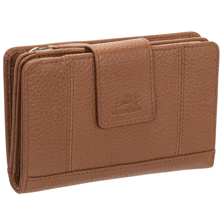 Mancini PEBBLE RFID Medium Clutch Wallet