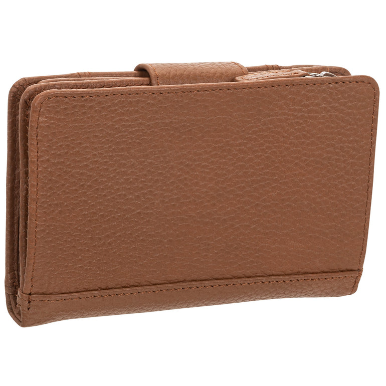 Mancini PEBBLE RFID Medium Clutch Wallet