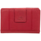 Mancini PEBBLE RFID Medium Clutch Wallet - Red