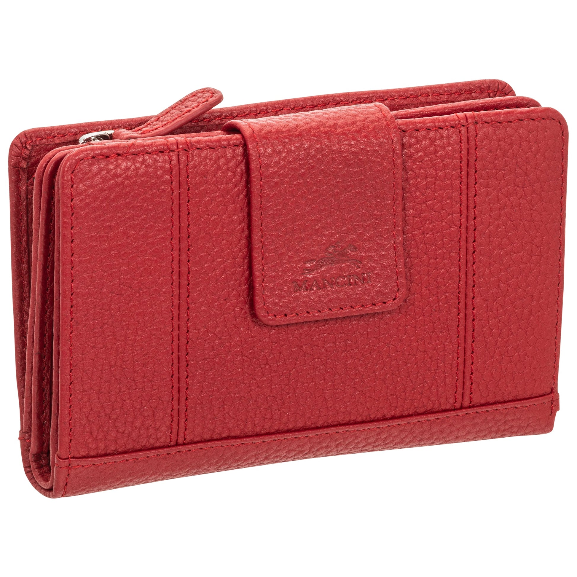 Mancini PEBBLE RFID Medium Clutch Wallet