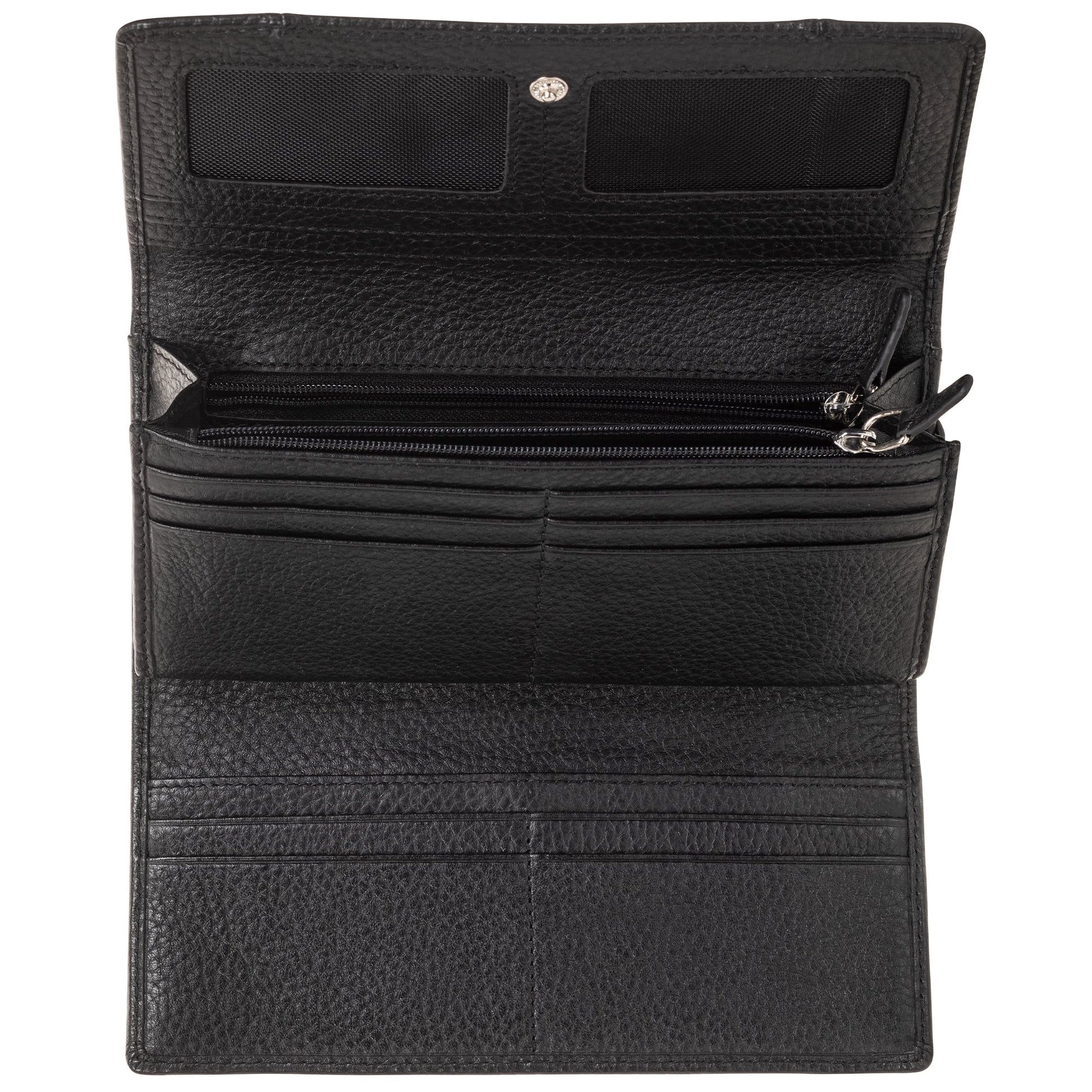 Mancini PEBBLE RFID Trifold Wallet