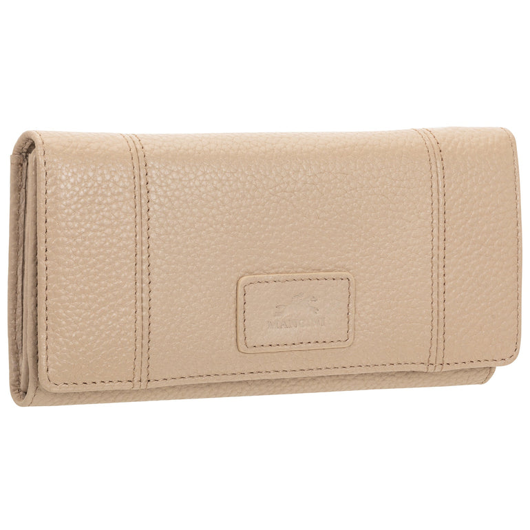 Mancini PEBBLE RFID Trifold Wallet