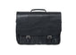 Mancini BUFFALO Porthole Briefcase for 15.6'' Laptop / Tablet (RFID Blocking) - Black