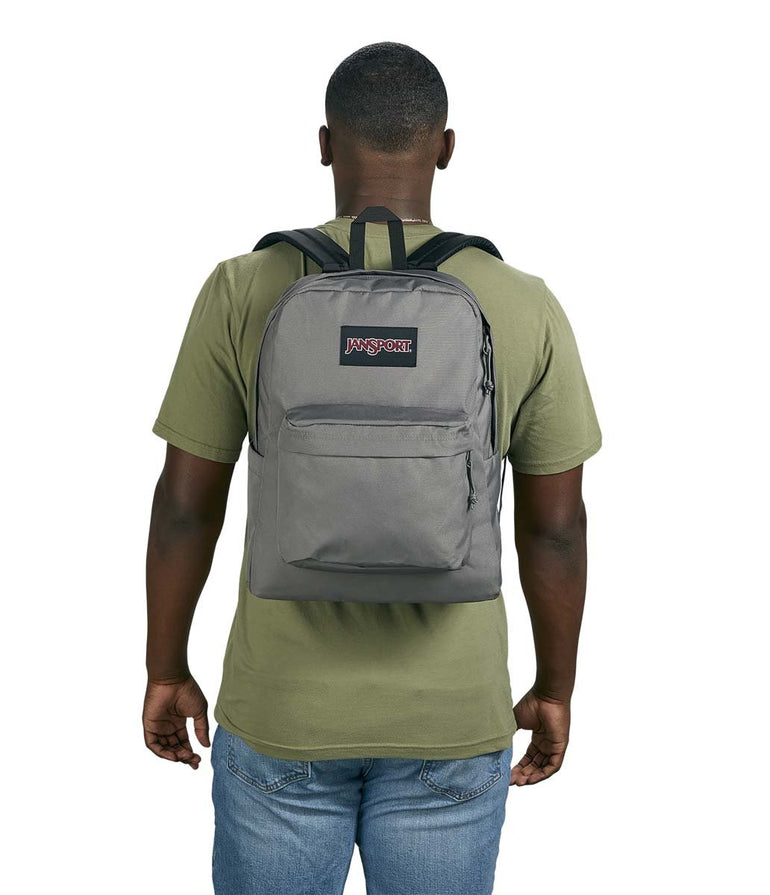 JanSport SuperBreak Plus Laptop Backpack - Graphite Grey