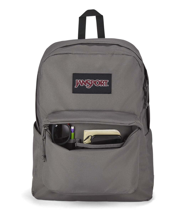 JanSport SuperBreak Plus Laptop Backpack - Graphite Grey